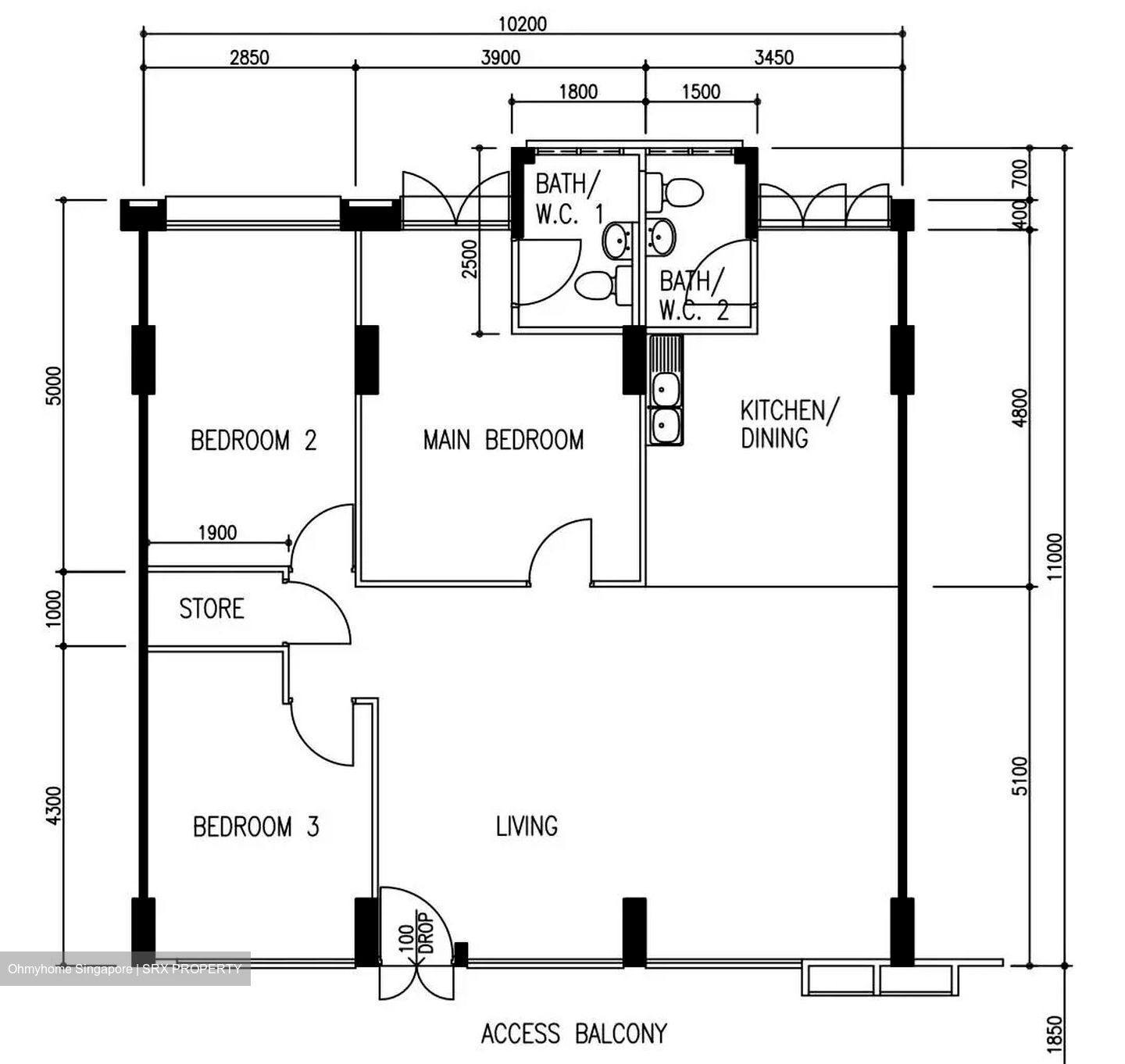 Blk 635 Pasir Ris Drive 1 (Pasir Ris), HDB 5 Rooms #580802091